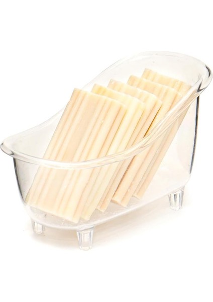 Küvetli Ekru Sabun Seti