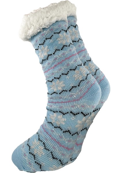 Kadın Çift Yüzey Teknolojili Astar Içli Kalın Yün Çorap – Cozy Kışlık Çorap fırsatları
