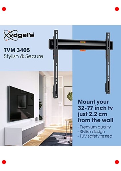 Sabit Tv Duvar Askısı (32-77 Inç) fiyatları