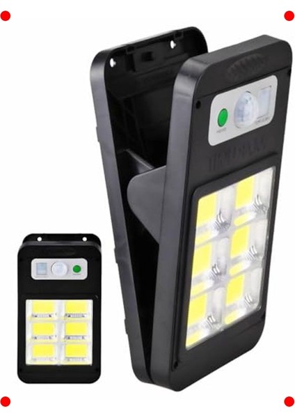 Solar Hareket Sensörlü LED Lamba