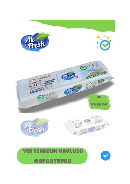 Teleskopik Yer Mopu (Mor) +Yüzey 48&apos;li Temizlik Bezi Hediyeli (NKS149) fiyatları