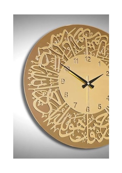 46 cm Gerçek Ayna Pleksi Rakam Dekoratif Duvar Saati fiyatları