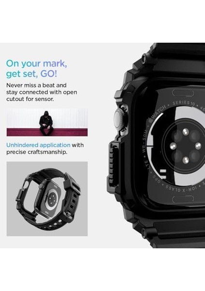 Rugged Pro Bileklik, 10 46 mm (2024) ile Uyumlu Kılıf fiyatları