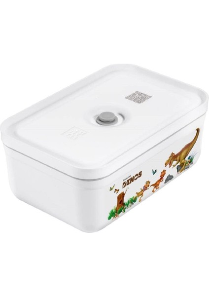 Fresh & S Vakumlu Yemek Kutusu, Dinozor Çantası, Gıda ve Sandviçler Için, Çok Renkli, Tek Renkli