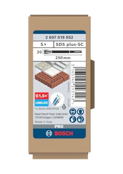 Professional Accessories Pro, Yassı Keski Life Sds- (5 Adet) modelleri