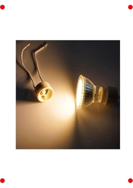 Seramik Ayaklı GU10 Duy Beyaz indirimleri