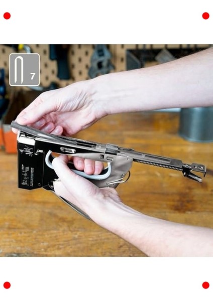 Kablo Zımba Teli - Tip 7, 14MM, Yuvarlak Sırtlı, 960 Adet modelleri