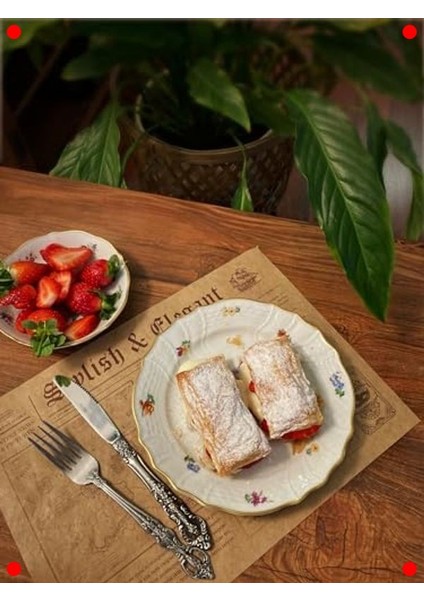 42 Adet Desenli Vintage Sunum ve Dekupaj Kağıdı indirimleri