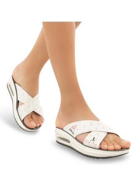 Axs Anatomik Airmax Tabanlı Konforlu Şık Kadın Günlük Terlik indirimleri