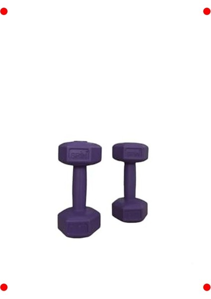 2'li 1 kg Köşeli Plastik Egzersiz Dambıl Seti modelleri