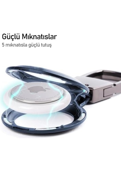 Tagsafe Hooksteel Taşınabilir Anahtarlık Darbeye Dayanıklı Metal Askılı Kılıf (Mavi) fiyatları
