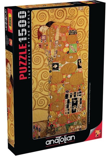 Puzzle - Tutkulu Kadın / 1500 Parça Puzzle, #3794