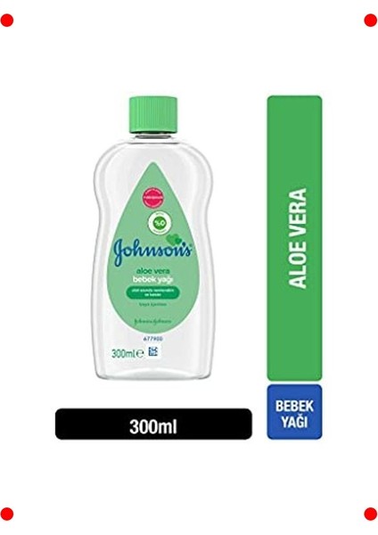 Aloe Vera Özlü Bebek Yağı 300 ml