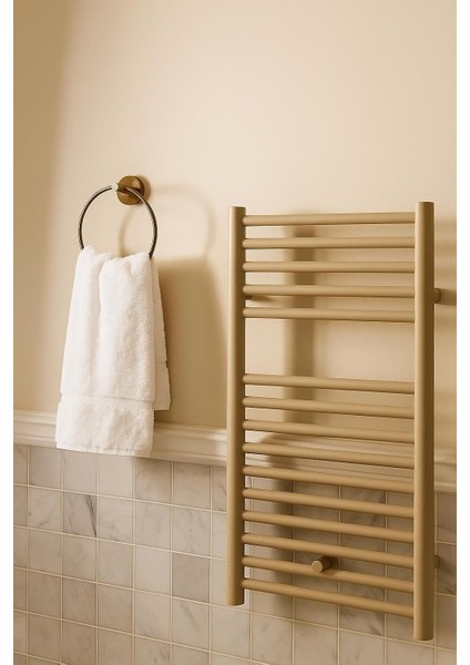 Yuvarlak Havlu Askılığı, Eskitme