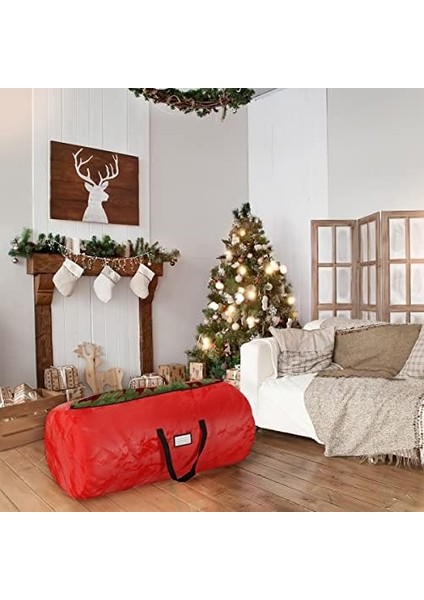 Stor ile Saklama Çantası, Plastik, Kırmızı, -Larage modelleri