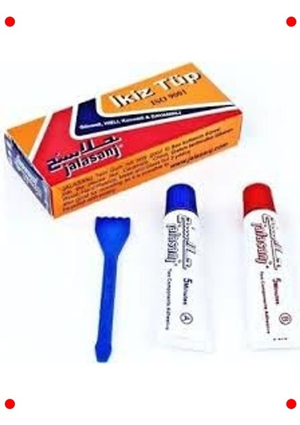 Güçlü Çift Tüplü Yapıştırıcı Seti - 10 Adet