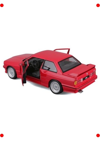 Klasik Spor Model Araba Koleksiyonluk (1:24, Kırmızı) modelleri