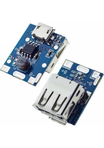 5V Lityum Pil Şarj Modülü - Voltaj Yükseltici