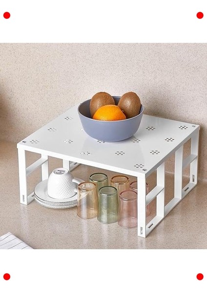 2'li Dolap Içi Raf Düzenleyici Seti | Portatif Organizer fırsatları