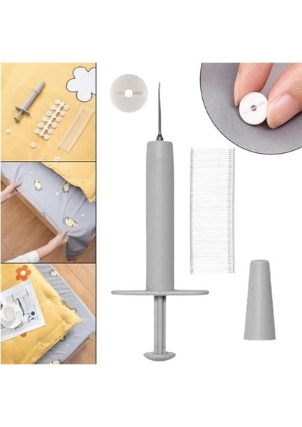 Outlet Yorgan Kılıfı ve Çarşaf Tutucu Sabitleyici Düğme Kiti