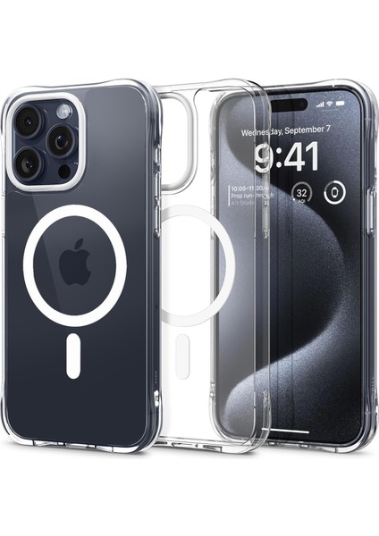 Ciel By 15 Pro Max ile Uyumlu Kılıf Cecile Crystal Clear - ACS06627