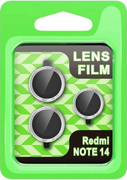 Note 14 5g Raze Metal Kamera Lens - Gümüş
