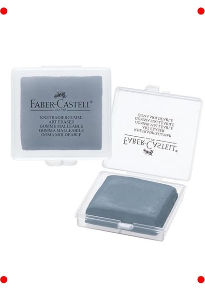 Hamur Tipi Sanat Silgisi Kutulu Gri