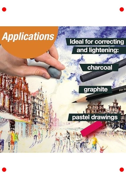 Hamur Tipi Sanat Silgisi Kutulu Gri modelleri