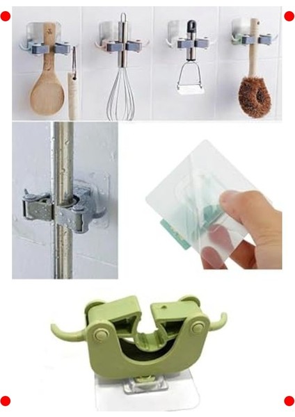 Çok Amaçlı Duvar Askısı (2 Adet) - Mutfak ve Banyo fiyatları