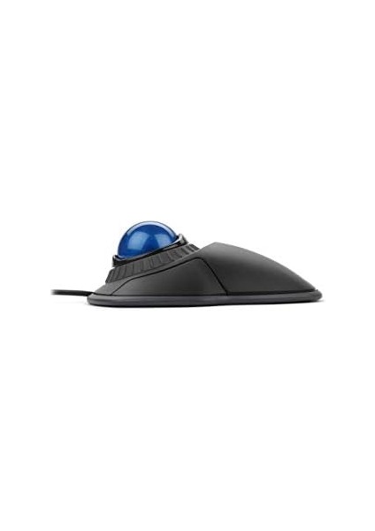 Trackball, Kablolu Ergonomik Trackball Fare, Kaydırma Halkalı, 40 mm Küre, Windows ve Macos ile Uyumlu, Sağ ve Sol Elini Kullananlar Için, Siyah/mavi, K72337EU modelleri