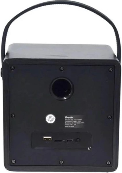 BTS-1688 Yeşil Mikrofonlu Karaoke Bluetooth Hoparlör fırsatları