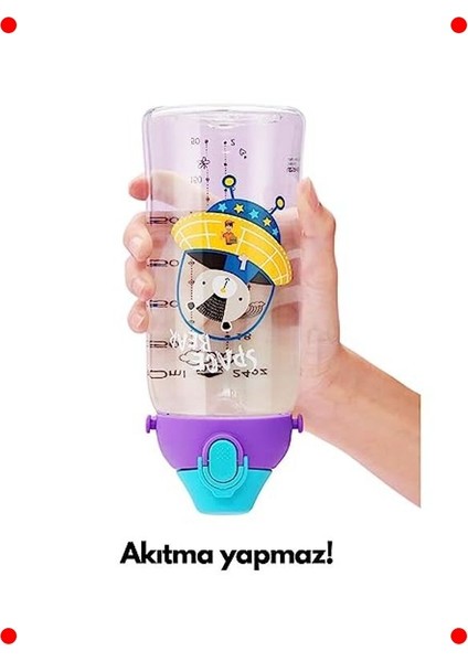 Kılıflı Askılı Tritan Çocuk Matarası - 700ML fiyatları