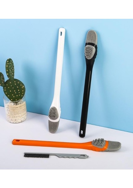 Tasarımlı Silikon Tuvalet ve Detay Fırçası