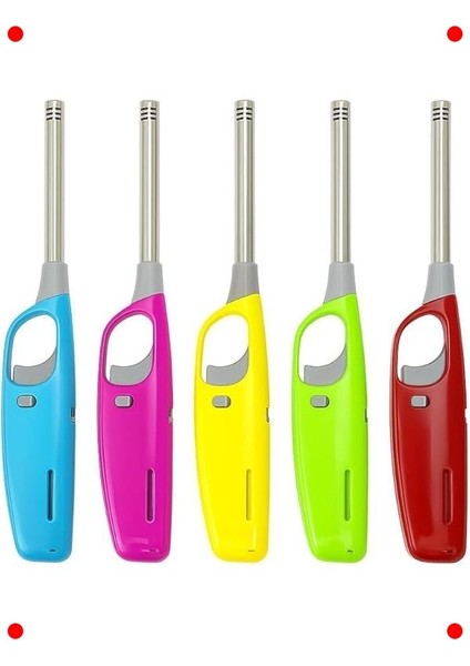 2'li Uzun Mutfak Çakmağı Seti, Gazlı Ateşleyici