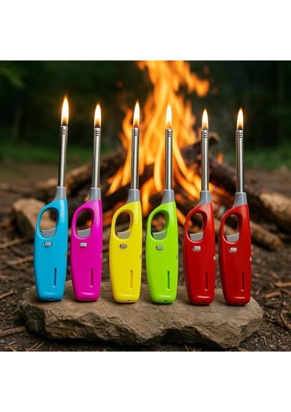 2'li Uzun Mutfak Çakmağı Seti, Gazlı Ateşleyici modelleri