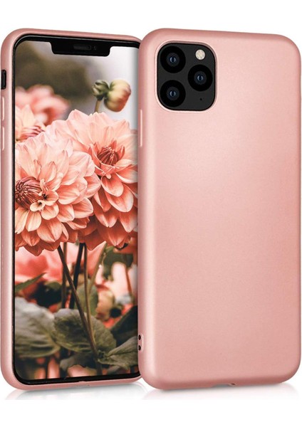Silicone 11 Pro (5.8&apos;&apos;) Için Kılıf Rose [ 11 Pro ile Uyumlu Kılıf - Rose ]