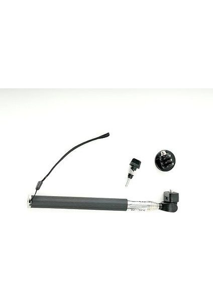 Aksiyon Kameraları 1/4 Vida Uyumlu Monopod ve Bağlantı modelleri