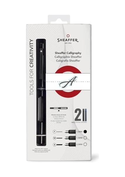 93400 Kaligrafi Dolmakalem Siyah F Uç modelleri