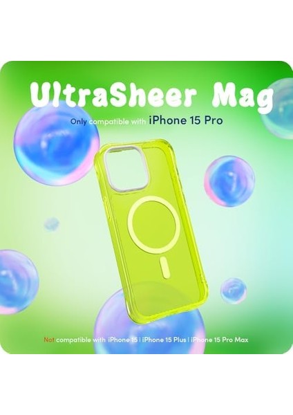 Ciel By 15 Pro Kılıf Ultra Sheer Mag Özellikli Lime - ACS06767 fiyatları