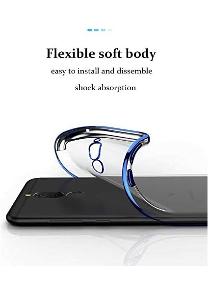 Mate 10 Lite Kılıf Skyfall Transparent Clear modelleri