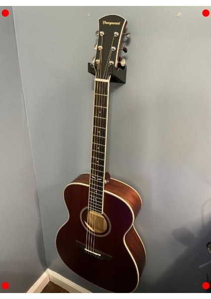 Evrensel Gitar Duvar Askısı - Sağlam ve Şık (Siyah) modelleri