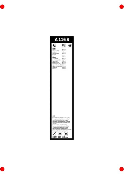 Premium Silecek Seti - 600/400 mm fırsatları