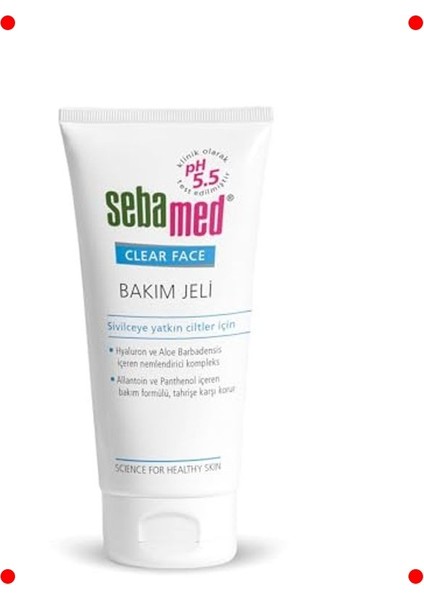 Sivilceye Yatkın Ciltler Için Nemlendirici Bakım Jeli 50 ml