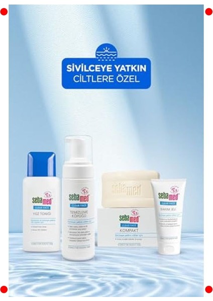 Sivilceye Yatkın Ciltler Için Nemlendirici Bakım Jeli 50 ml fiyatları