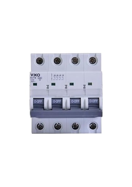 6VTB-4C32 Otomatik Sigorta 6ka C Tipi 4 Kutup 32A modelleri