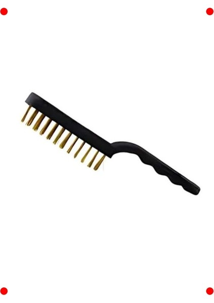 Mangal Izgara Temizleme Tel Fırçası - Plastik Sap