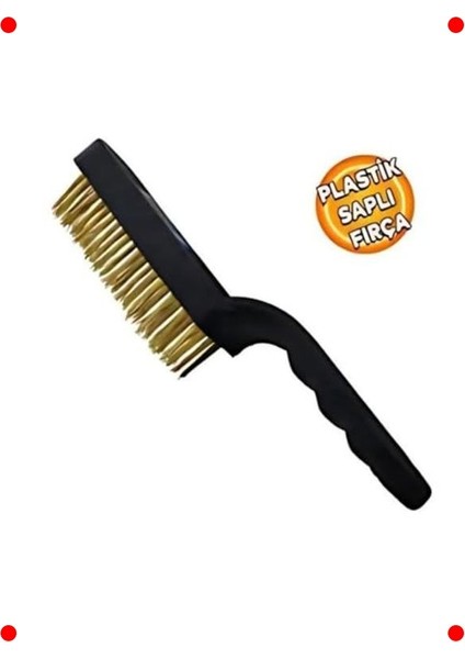 Mangal Izgara Temizleme Tel Fırçası - Plastik Sap fiyatları