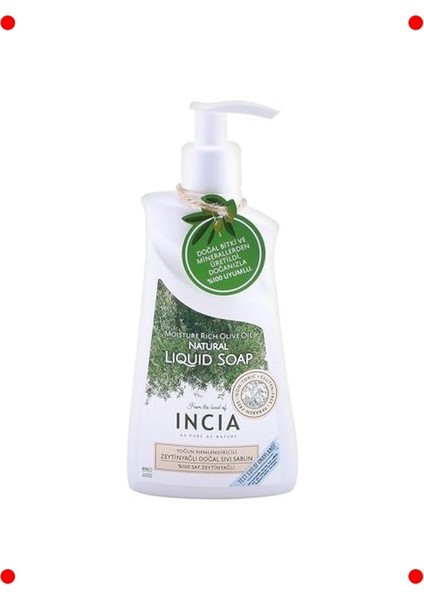 Doğal Sıvı Kastil Sabun - Zeytinyağlı, Vegan 250 ml