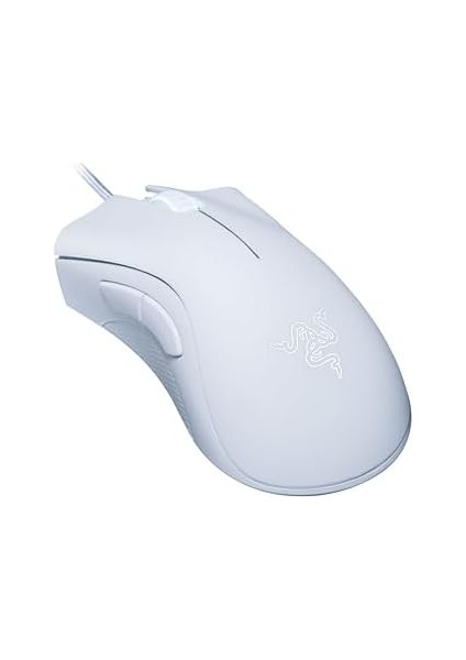 Deathadder (2021) - Kablolu Oyun Faresi (Optik Sensör, 6400 Dpı, 5 Programlanabilir Düğme, Ergonomik Form Faktörü) Pc | Beyaz modelleri