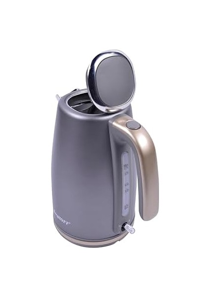 Gem Pearl 1,7 L Su Isıtıcı – 2200 W Paslanmaz Çelik Gövde | Gri modelleri